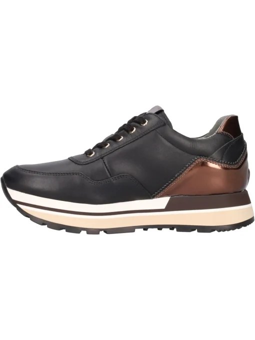 Sneaker platform Nero Giardini da donna nera