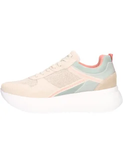 Sneaker platform Nero Giardini da donna beige