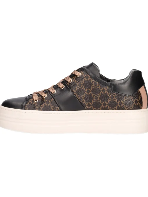 Sneaker platform Nero Giardini da donna nera