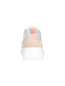 Sneaker platform Nero Giardini da donna beige