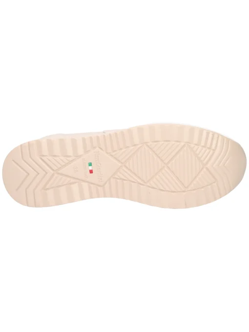 Sneaker platform Nero Giardini da donna beige