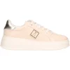 Sneaker platform Patrizia Pepe da donna beige