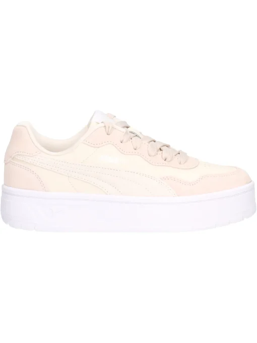 Sneaker platform Puma Court Lally da donna avorio