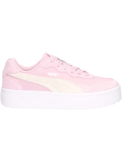 Sneaker platform Puma Court Lally da donna rosa