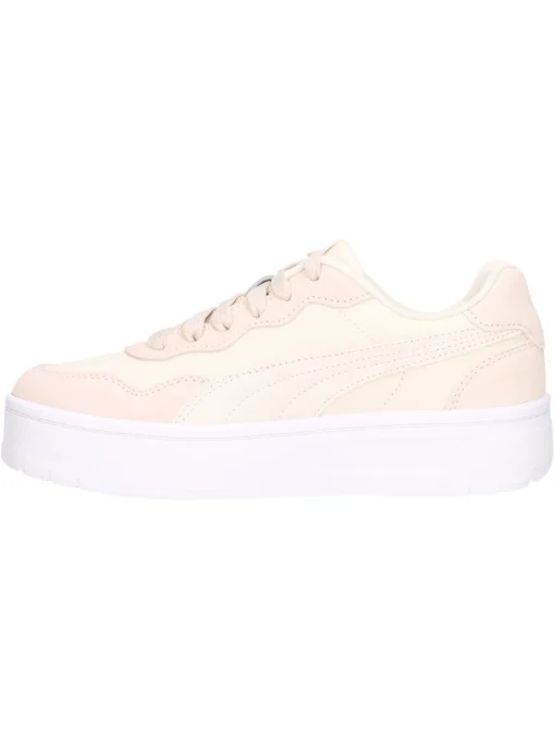 Sneaker platform Puma Court Lally da donna avorio
