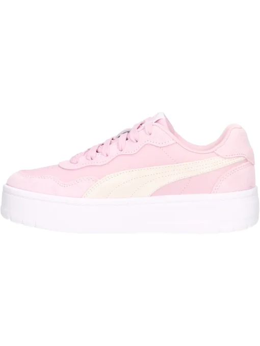Sneaker platform Puma Court Lally da donna rosa