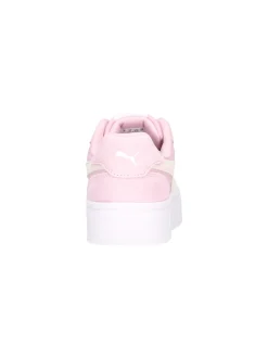 Sneaker platform Puma Court Lally da donna rosa