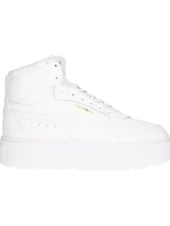 Sneaker platform Puma da donna bianca