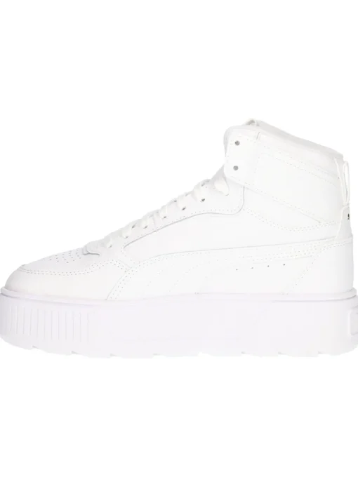 Sneaker platform Puma da donna bianca