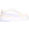 Sneaker platform Puma Karmen II da bambina beige
