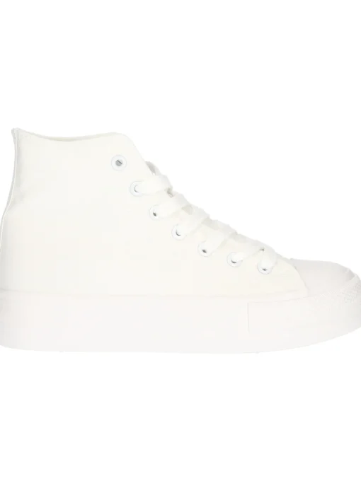 Sneaker platform Refresh Vegan da donna bianca