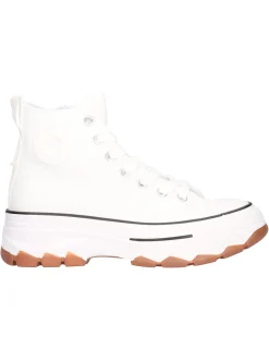 Sneaker platform Refresh Vegan da donna bianca