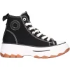 Sneaker platform Refresh Vegan da donna nera