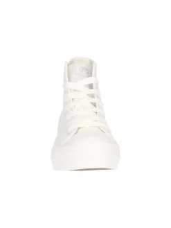 Sneaker platform Refresh Vegan da donna bianca