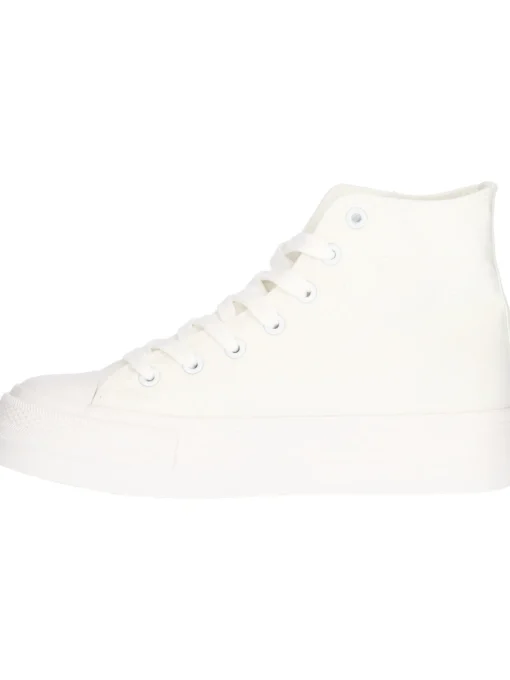 Sneaker platform Refresh Vegan da donna bianca