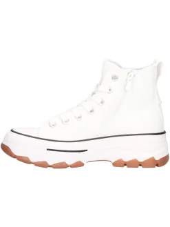 Sneaker platform Refresh Vegan da donna bianca