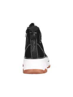 Sneaker platform Refresh Vegan da donna nera