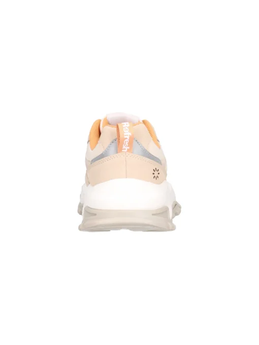 Sneaker platform Refresh Vegan da donna beige