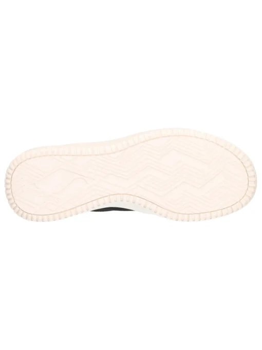 Sneaker platform Skechers Court da donna nera