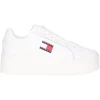 Sneaker platform Tommy Hilfiger da donna bianca