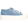 Sneaker platform Tommy Hilfiger da donna blu jeans
