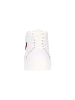 Sneaker platform Tommy Hilfiger da donna bianca