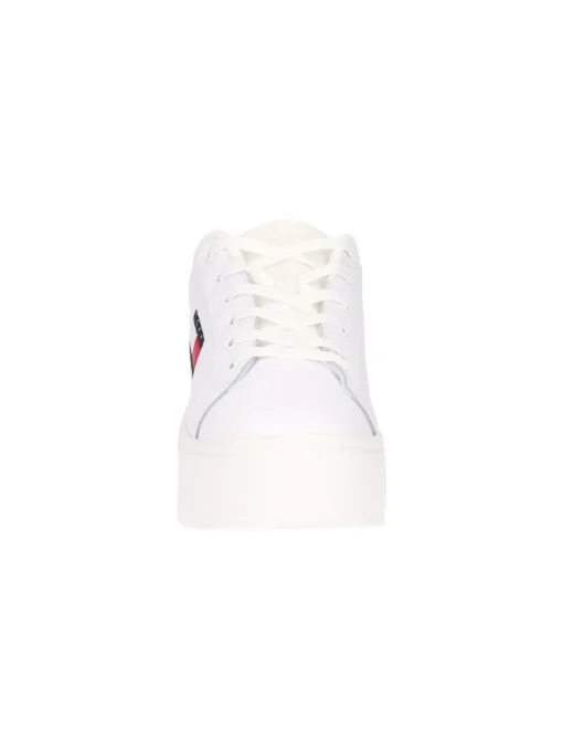 Sneaker platform Tommy Hilfiger da donna bianca