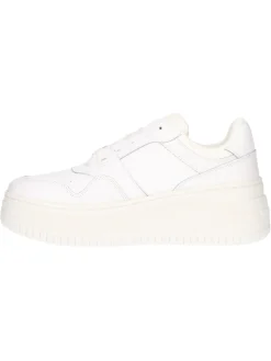 Sneaker platform Tommy Hilfiger da donna bianca