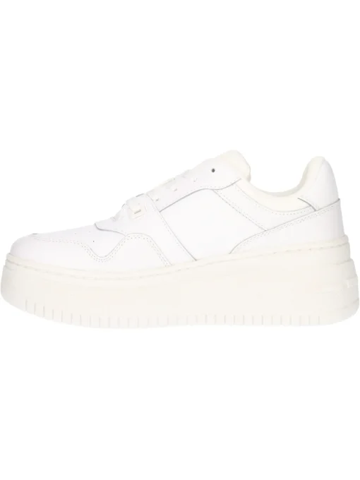 Sneaker platform Tommy Hilfiger da donna bianca