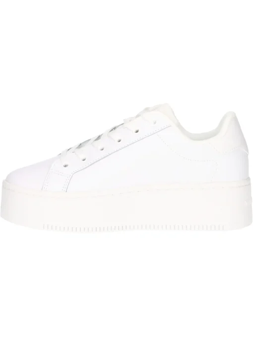Sneaker platform Tommy Hilfiger da donna bianca
