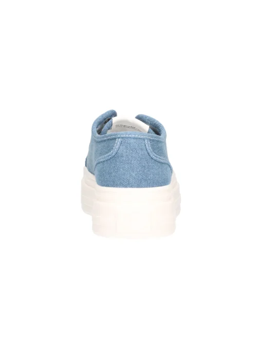 Sneaker platform Tommy Hilfiger da donna blu jeans