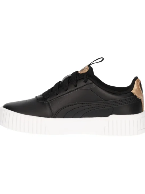 Sneaker Puma Carina da bambina nera