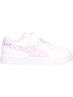 Sneaker Puma Caven primi passi bambina bianca