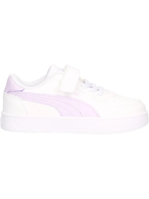 Sneaker Puma Caven primi passi bambina bianca