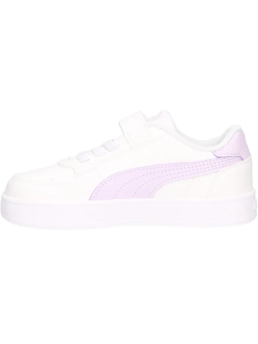 Sneaker Puma Caven primi passi bambina bianca