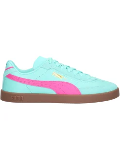 Sneaker Puma Club II Era da bambina verde acqua
