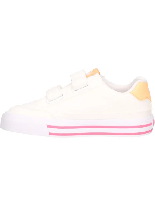 Sneaker Puma Court da bambina avorio