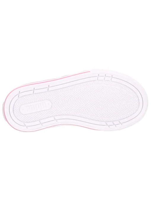 Sneaker Puma Court da bambina avorio