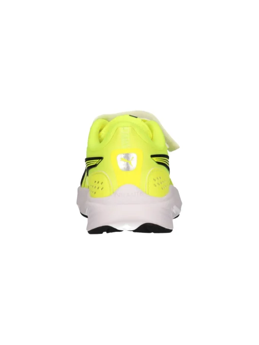 Sneaker Puma Pounce da bambino gialla fluo