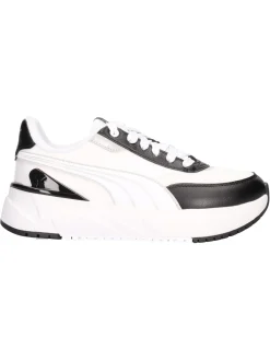 Sneaker Puma R78 da donna bianca e nera