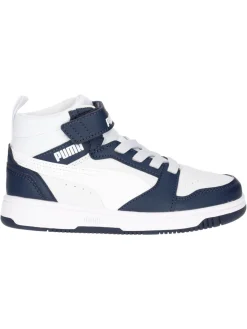 Sneaker Puma Rebound da bambino bianca