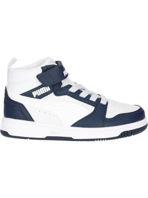 Sneaker Puma Rebound da bambino bianca