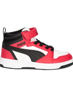 Sneaker Puma Rebound da bambino rossa