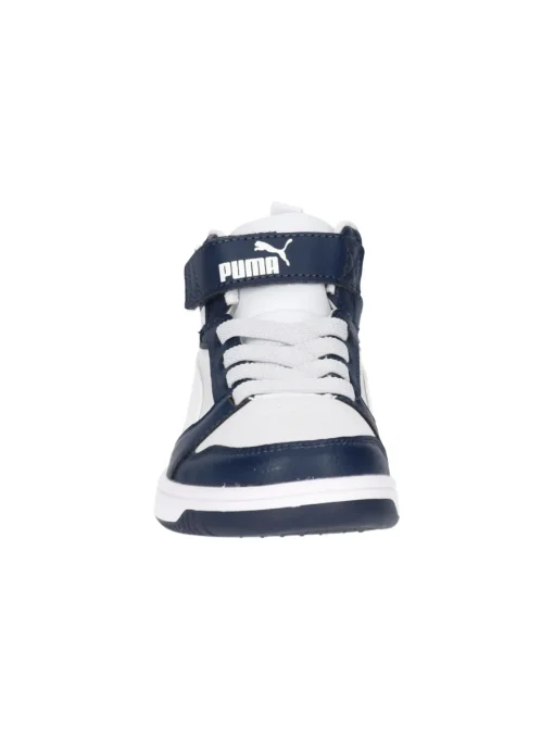 Sneaker Puma Rebound da bambino bianca