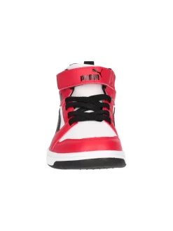 Sneaker Puma Rebound da bambino rossa