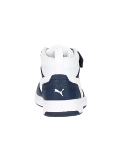 Sneaker Puma Rebound da bambino bianca