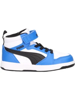 Sneaker Puma Rebound primi passi bambino azzurra