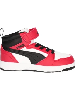 Sneaker Puma Rebound primi passi bambino rossa