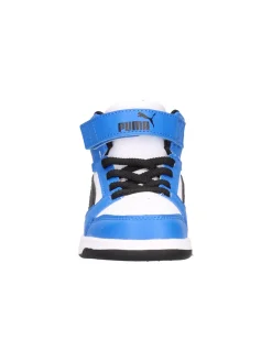 Sneaker Puma Rebound primi passi bambino azzurra