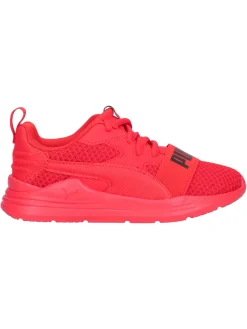 Sneaker Puma Wired da bambino rossa